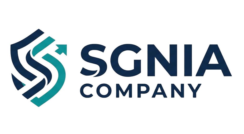 Banner oficial de SGNIA COMPANY con imagotipo y nombre de marca